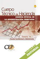Temario Vol. i - Cuerpo Técnico de Hacienda Agencia Estatal de la Administración Tributaria