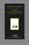 Ensayo de una Despedida