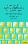 Puntuación para Escritores y no Escritores - 9788484288893