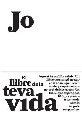 Jo. El Llibre de la Teva Vida
