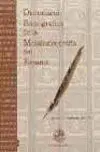 Diccionario Bibliografico de la Metalexicografia del Espanol : Origenes-A