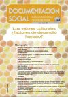 LOS VALORES CULTURALES ¿FACTORES DE DESARROLLO HUMANO?