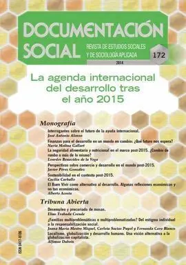 Documentacion Social 172/La Agenda Internacional del Desarrollo Tras el Año 2015
