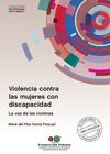 VIOLENCIA CONTRA LAS MUJERES CON DISCAPACIDAD/LA V