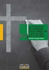 La Función de Enseñar en el Derecho y en la Vida de la Iglesia