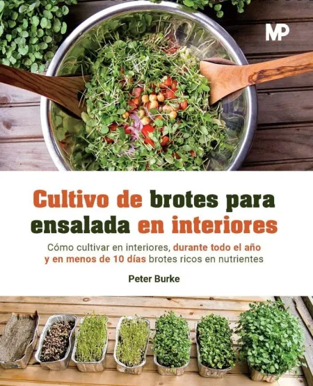Cultivos de Brotes para Ensaladas en Interiores