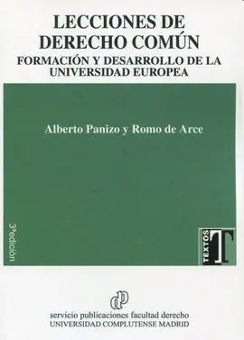Lecciones de Derecho Común 2022.