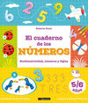 CUADERNO DE LOS NÚMEROS:GRAFOMOTRICIDAD NÚMEROS Y