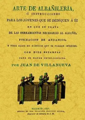 Arte de Albañilería