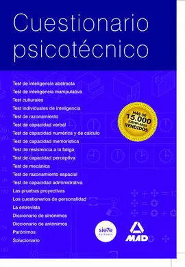 Cuestionario Psicotécnico