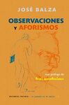OBSERVACIONES Y AFORISMOS