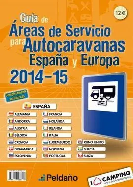 Guía de Áreas de Servicio para Autocaravanas de España y Europa (2014-2015)