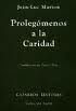 PROLEGOMENOS A LA CARIDAD