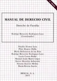 Manual de Derecho Civil. Derecho de Familia