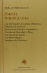 OBRAS COMPLETAS EMILIA PARDO BAZÃN. TOMOS DEL I AL XII