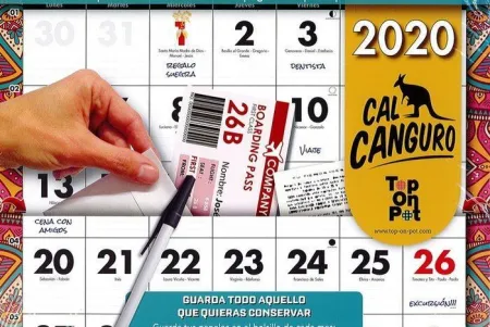 Calendario Cal Canguro 2020