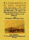 EL LAZARILLO DE CIEGOS Y CAMINANTES DESDE BUENOS-AYRES, HASTA LIMA CON SUS ITINE
