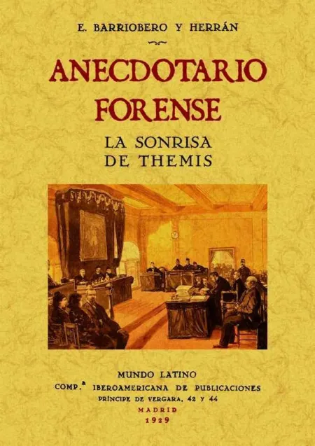 Anecdotario Forense.