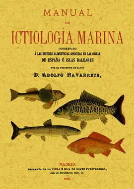 Manual de Ictiologia Marina