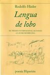 LENGUA DE LOBO. XII PREMIO INTERNACIONAL DE POESIA