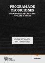 PROGRAMA DE OPOSICIONES. INGRESO EN LAS CARRERAS JUDICIAL Y FISCAL
