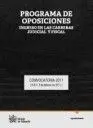 Programa de Oposiciones. Ingreso en las Carreras Judicial y Fiscal