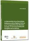 Intervención de la Comunidades Autonomas y de las Regiones Italianas en la Trans