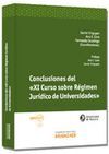 CONCLUSIONES DEL XI CURSO RÉGIMEN JURÍDICO DE EUNIVERSIDADES