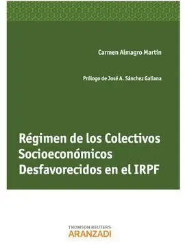 Régimen de los Colectivos Socioeconómicos Desfavorecidos en el Irpf