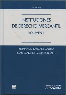 Instituciones de Derecho Mercantil Ii