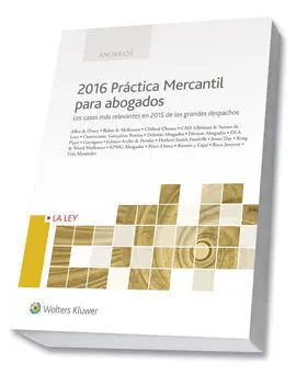Práctica Mercantil para Abogados 2016