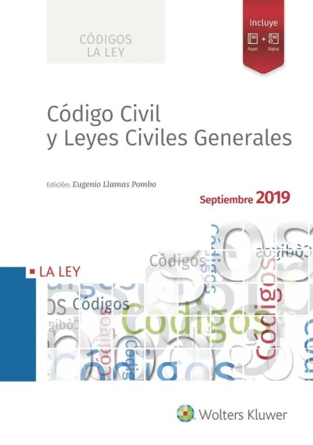 Codigo Civil y Leyes Civiles Generales 2019, Edici