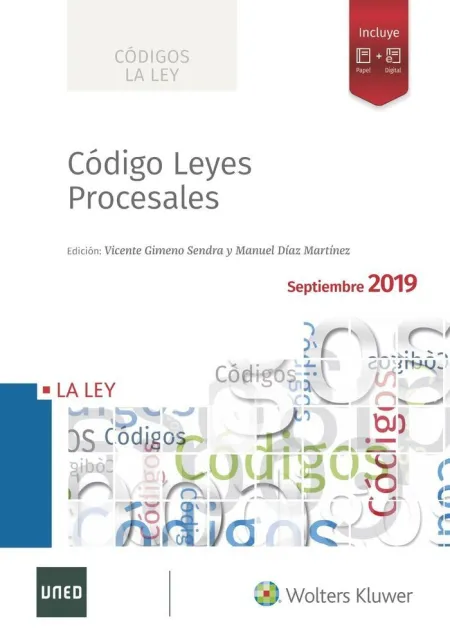 Codigo Leyes Procesales 2019, Septiembre 2019