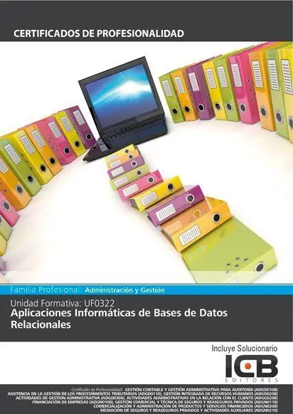 Uf0322 - Aplicaciones Informáticas de Bases de Datos Relacionales