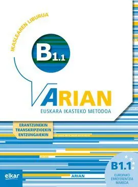 Arian B1. 1 - Ikaslearen Liburua (Erantzunekin+Cd)