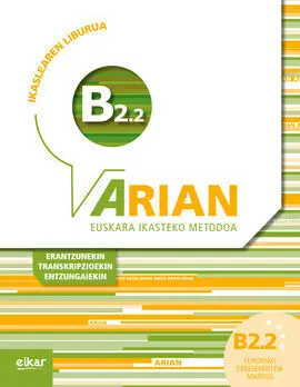 Arian B2. 2 Ikaslearen Liburua (+Cd Audio)