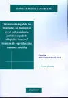 Tratamiento Legal de las Filiaciones no Biológicas en el Ordenamiento Jurídico Español