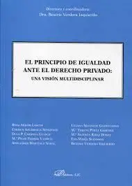 El Principio de Igualdad Ante el Derecho Privado