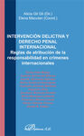 INTERVENCIÃN DELICTIVA Y DERECHO PENAL INTERNACIONAL