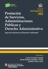 PRESTACION DE SERVICIOS ADMINISTRACIONES PUBLICAS Y DERECHO ADMINSITRATIVO