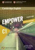 Cambridge English Empower For Spanish Speakers C1 Student's Book With Online Ass