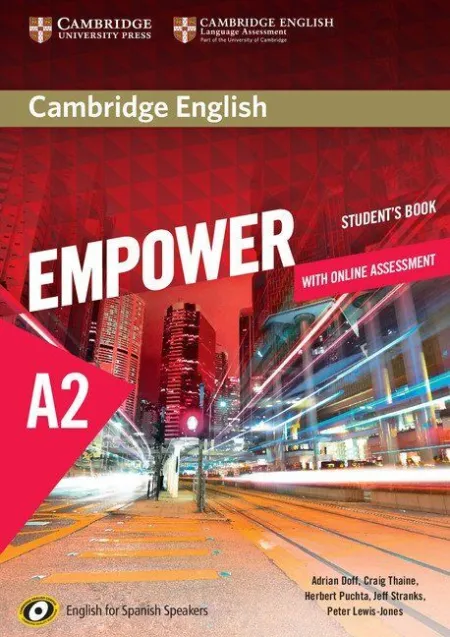 Cambridge English Empower For Spanish Speakers A2 Student's Book With Online Ass