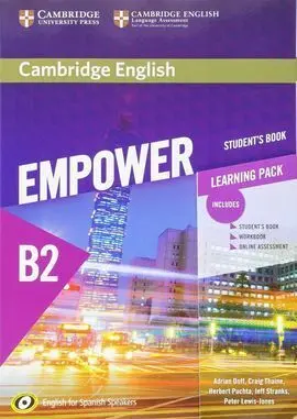 Cambridge English Empower For Spanish Speakers B2 Student's Book With Online
