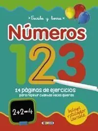 Escribe y Borra Numeros 123+Rotulador