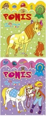 Ponis con 24 Dibujos para Colorear