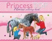 Princess Top Horses Coloring Book