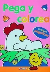 Pega y Colorea. 