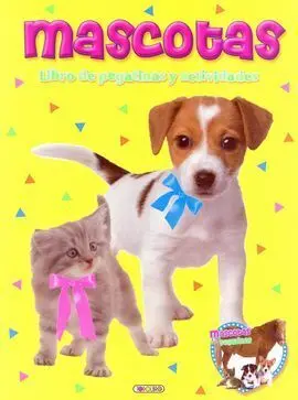 Mascotas. Libro de Pegatinas y Actividades