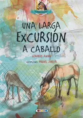Cartoon. Una Larga Excursion a Caballo