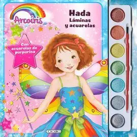 Arcoiris-Hada+Acuarelas+Pincel